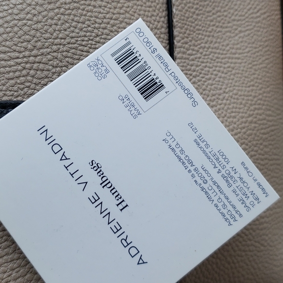 New Adrienne Vista dinner color block Barrel Bag - Picture 4 of 4